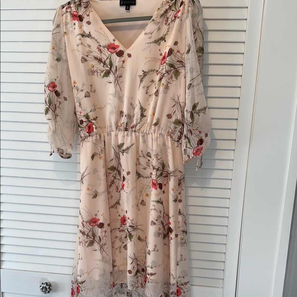 Collection by Bobeau Floral V-Neck Dress